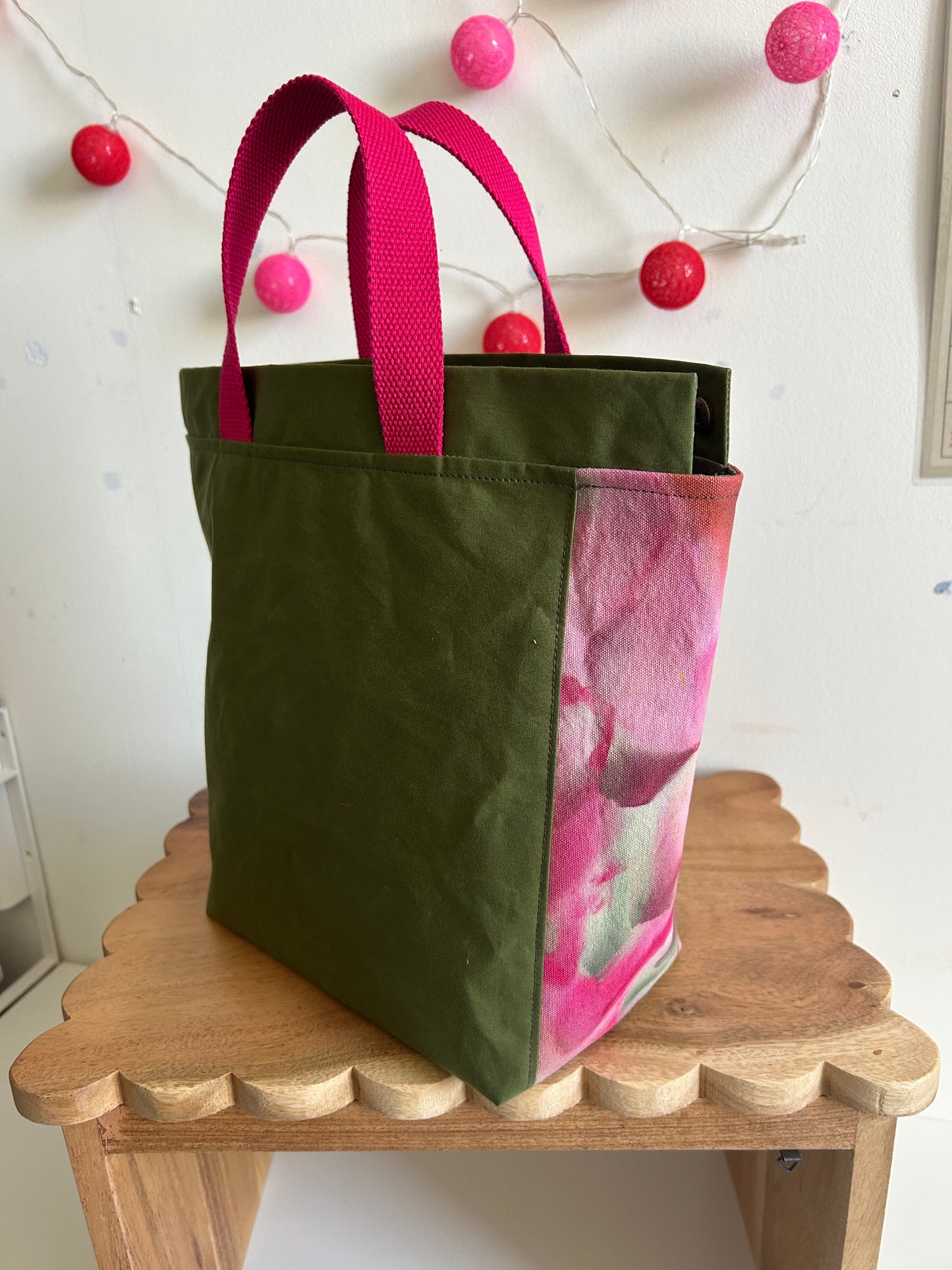 Ice Dyed Medium Snaps Bag ππ©·π