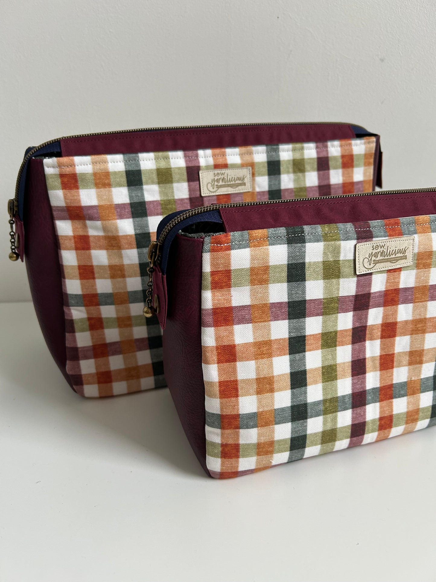 Zip-It Pouch Large Gingham