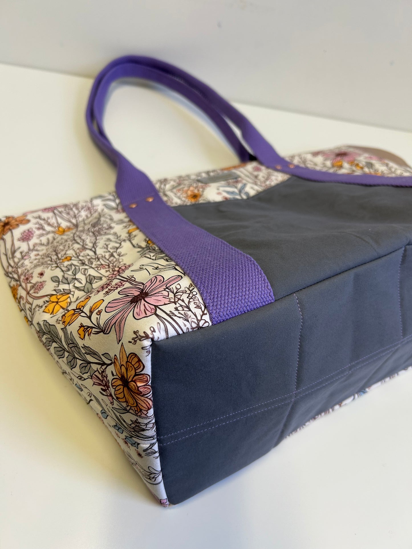 Everyday Bag Purple Floral