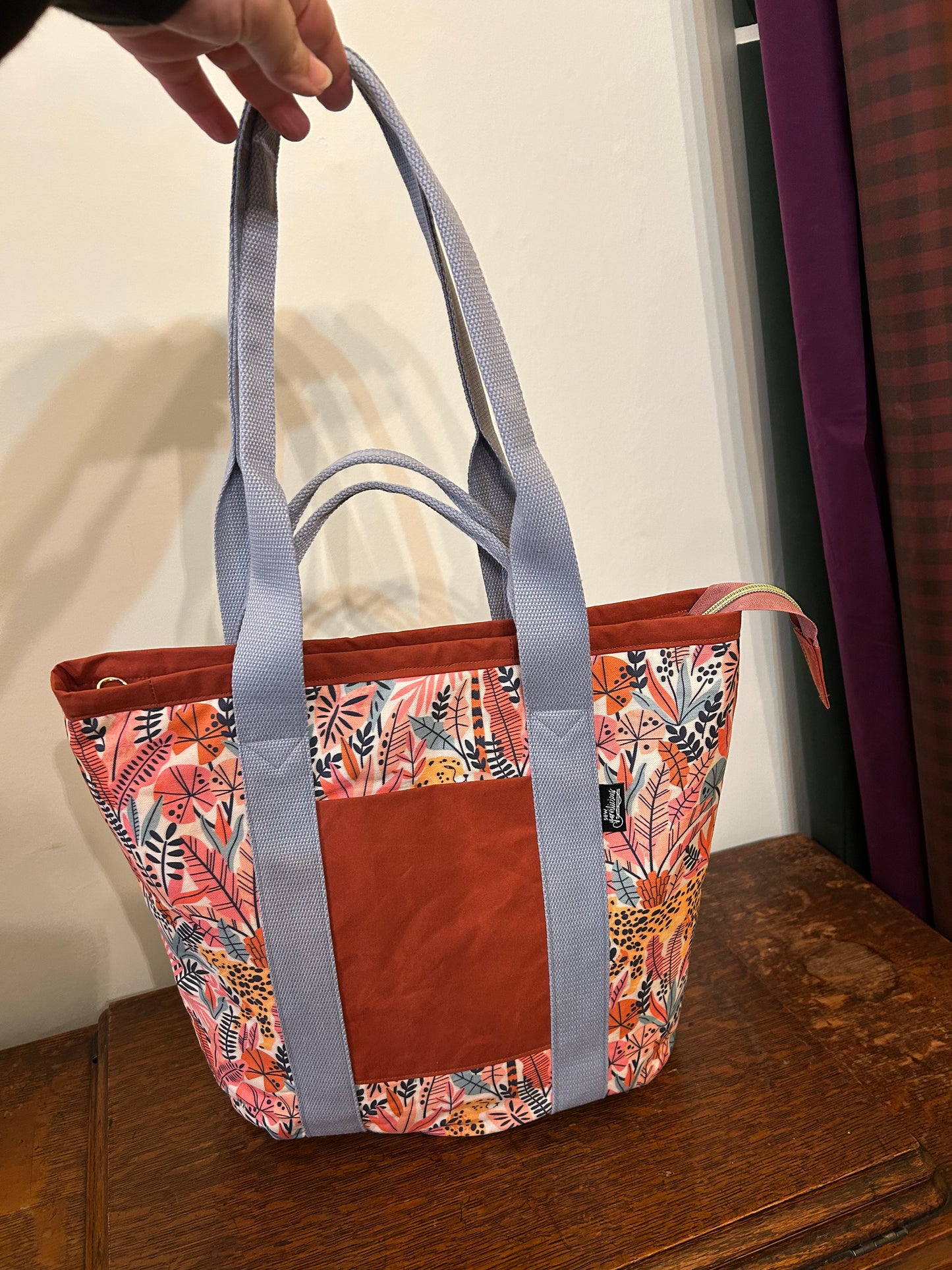 No Name Tote Pink Floral